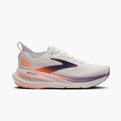 ZAPATILLAS BROOKS GLYCERIN 23 MUJER - White / Mulled Grape / Clear