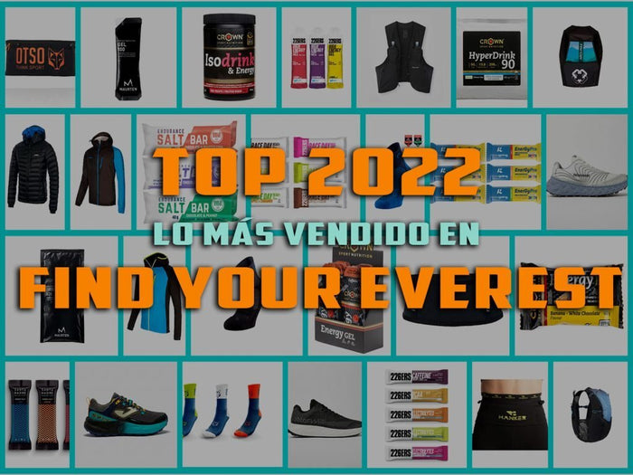 TOP 2022. LO MÁS VENDIDO EN FIND YOUR EVEREST