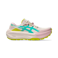ZAPATILLAS ASICS TRABUCO MAX 5 MUJER - Mineral Beige / Aurora Green