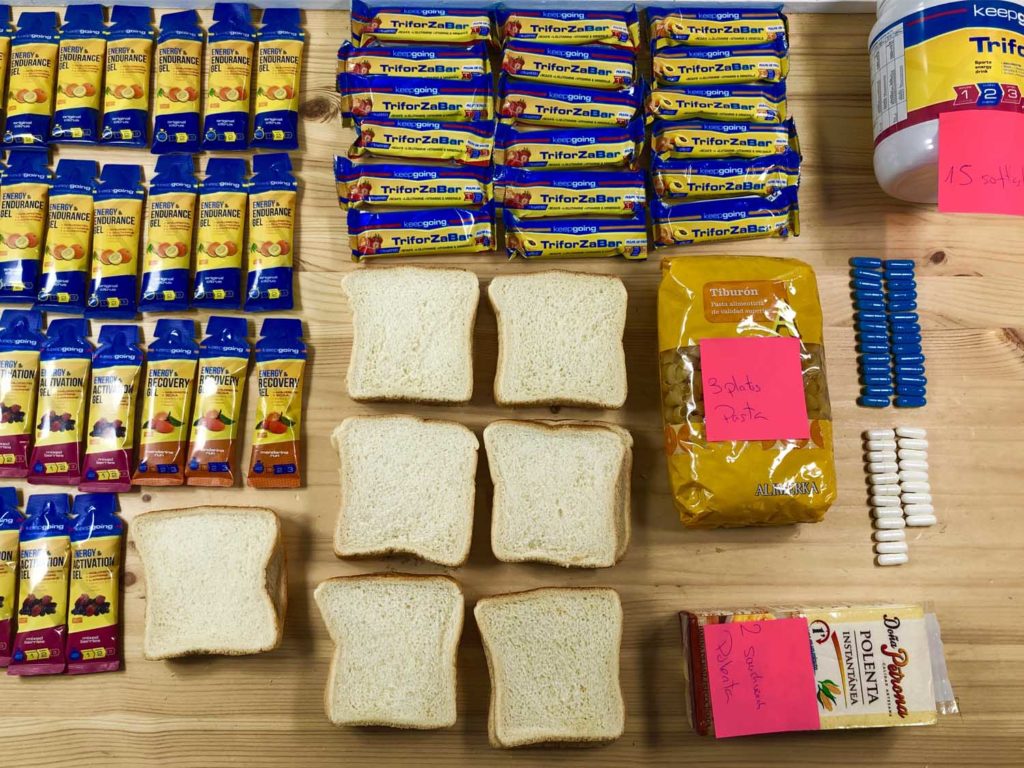 Mi nutrición para el Ultra Fiord