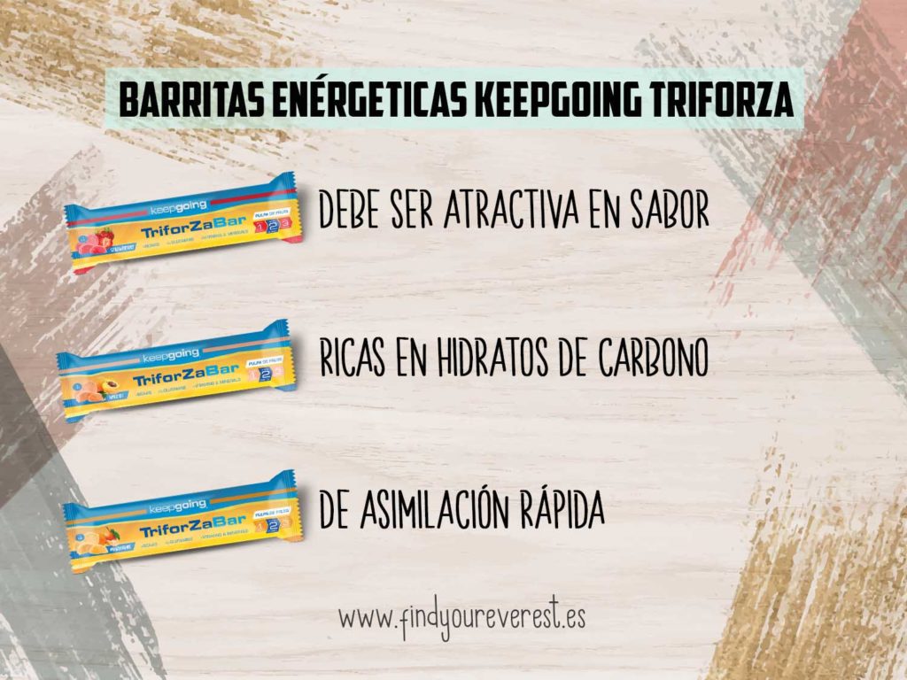 Barritas Enérgeticas Triforza Keepgoing