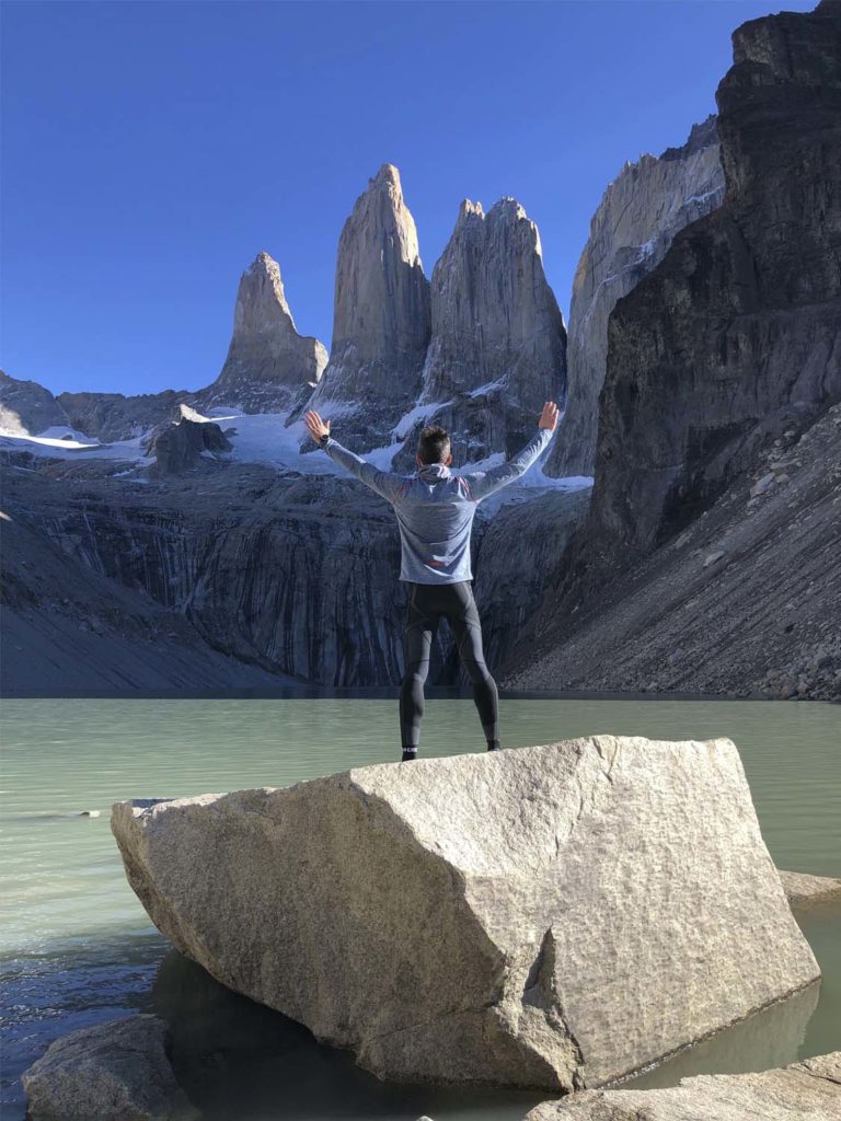 En las Torres del Paine