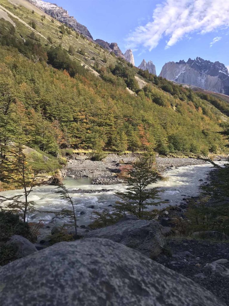 Recorrido trekking a las Torres del Paine