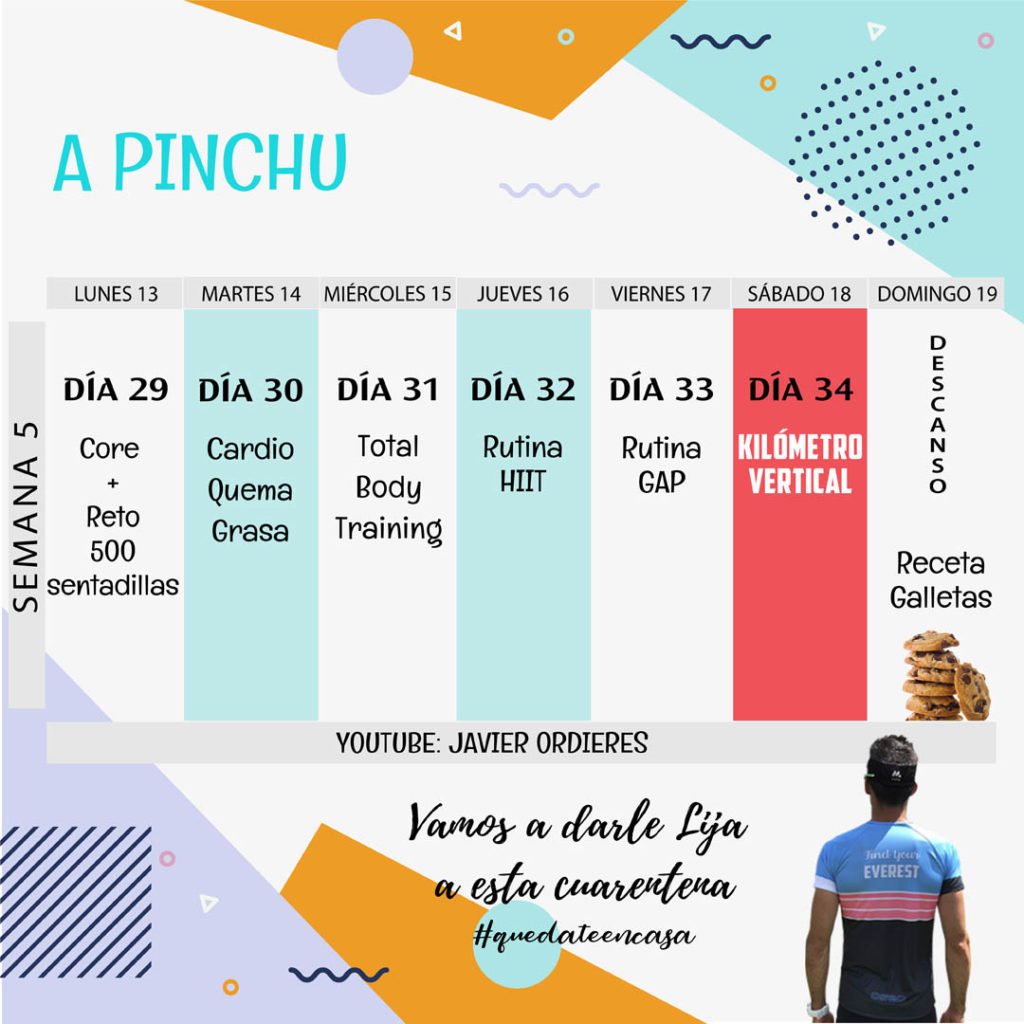 Calendario Semana 5