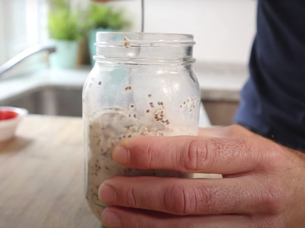 Porridge recién sacadas de la nevera