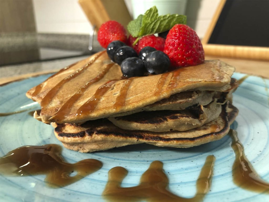Tortitas de Avena y plátano