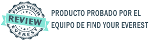 PRODUCTO PROBADO POR EL EQUIPO DE FIND YOUR EVEREST