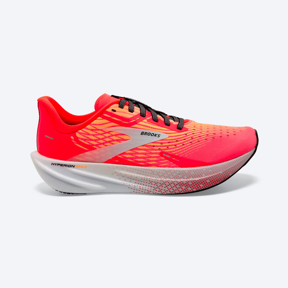 ZAPATILLAS BROOKS HYPERION MAX FIEY CORAL ORANGE POP BLUE